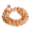 Hearted Natural Citrine Beads Strands GG-T002-A01-12mm-4