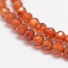 Natural Garnet Beads Strands G-F460-47-3