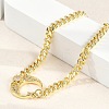 Brass Micro Pave Clear Cubic Zirconia Charm Bracelets LS-BJEW-M050-01G-02-2