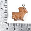 Cute Opaque Resin Pendants LS-RESI-R458-05D-3