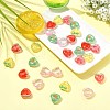 30Pcs 5 Colors Transparent Acrylic Beads MACR-CJ0002-44-6