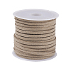 Dark Khaki Color Faux Suede Cord X-LW-R003-23-1