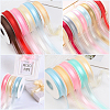 1Roll Solid Color Organza Ribbons ORIB-CY0001-02A-5