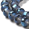 Electroplate Glass Beads Strands EGLA-Z001-03A-FR03-3