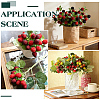 5Pcs Plastic Simulation Fruit DJEW-PH0001-88-5