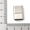 304 Stainless Steel Bayonet Clasps STAS-Z147-31P-02-3