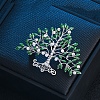 Tree of Life Green Enamel Pins PW-WGD25BB-01-4