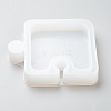 Square Puzzel Silicone Storage Box Molds DIY-I044-28-4