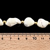 Natural Trochid Shell/Trochus Shell Beads Strands BSHE-A002-07-4