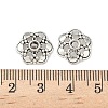 Tibetan Style Alloy Bead Caps FIND-B050-02AS-03-3