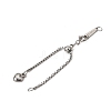 Adjustable 304 Stainless Steel Box Chain Extender SA-CBA61B8-05P-A-1