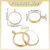 2Pcs 304 Stainless Stee Locket Pendants STAS-HY0002-24G-2
