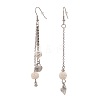 (Jewelry Parties Factory Sale)Synthetic Lava Rock Dangle Earrings EJEW-F184-09AS-1