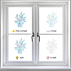 Waterproof PVC Colored Laser Stained Window Film Static Stickers DIY-WH0314-103-4