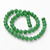 Natural Dyed White Jade Beads Strands JBR10-8mm-3