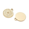 304 Stainless Steel Pendants Rhinestone Settings SA-CBA3037-03G-2