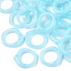 Transparent Resin Finger Rings RJEW-T013-001-F04-2