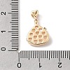 Natural Shell Carved Pendants KK-N290-06G-3