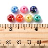 200Pcs Opaque Acrylic Beads MACR-FP0001-17A-3
