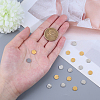 20Pcs 2 Colors 304 Stainless Steel Stamping Blank Tag Charms STAS-CJ0001-155-4