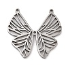 Anti-Tarnish 304 Stainless Steel Pendants STAS-Q002-03P-1