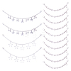 14Pcs 3 Styles Alloy Boot Strap Chains AJEW-ME0003-14-1
