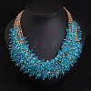 Alloy Bib Neckalces for Women FS-WG98D6E-08-1