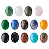 14Pcs 14 Style Mixed Gemstone Cabochons G-FW0001-06-3