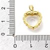 Brass Glass Charms KK-L228-02G-02-3