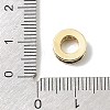 Brass Pave Cubic Zirconia European Beads CU-CBA389D-03G-4