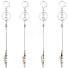 4Pcs Alloy Bracelet Tool Jewelry Helper Beadable Alligator Clips AJEW-SP0001-69A-1