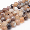 Natural Striped Agate/Banded Agate Bead Strands G-K155-A-10mm-13-2