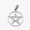 304 Stainless Steel Pendants STAS-H355-03-2