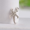 Tibetan Style Starfish/Sea Stars Zinc Alloy Pendants TIBEP-M039-08AS-1