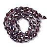 Transparent Electroplate Glass Beads Strands LS-EGLA-N013-T8mm-B03-2