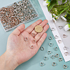200Pcs 2 Coloes Plastic Bead Frame KY-FH0001-47-3