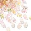 Gradient Color Transparent Acrylic Beads OACR-M023-06D-1