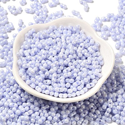 Opaque Colours Luster Glass Seed Beads X1-SEED-B001-01A-11-1