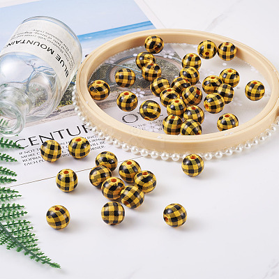 Natural Wooden Beads WOOD-TAC0010-05M-1