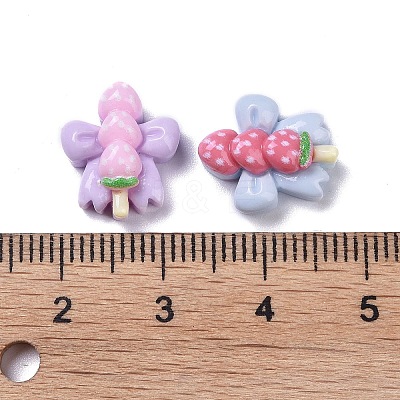 Opaque Cute Resin Decoden Cabochons RESI-B024-01A-1