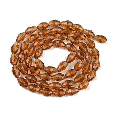 Transparent Glass Beads Strands EGLA-N013-T10mm-D16-1