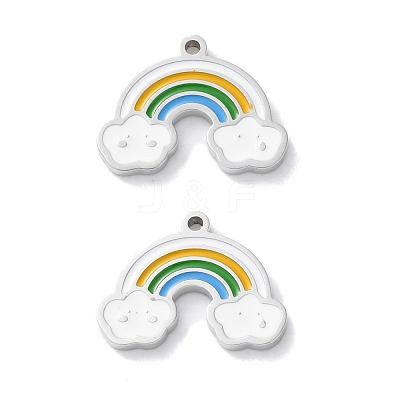 304 Stainless Steel Charms STAS-M102-01J-P-1