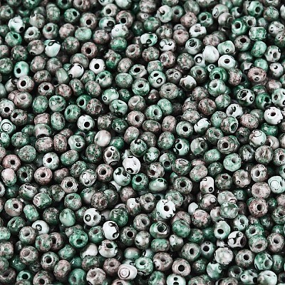 Picasso Glass Seed Beads GL-N001-01B-01-1