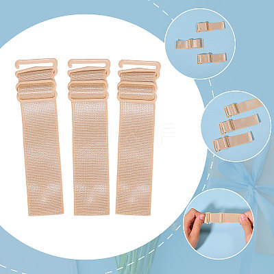 24 Sets Polyester Adjustable Hat Elastic Band DIY-CA0006-86-1