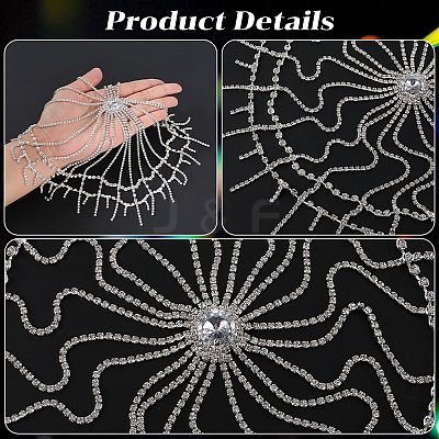 Alloy Rhinestone Headbands AJEW-WH20020-247P-1