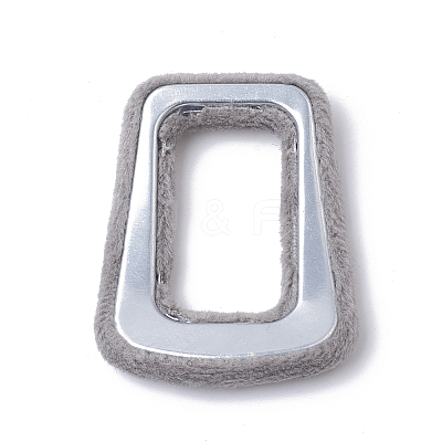 Handmade Velvet Cloth Fabric Covered Linking Rings LS-X-WOVE-Q071-33G-1