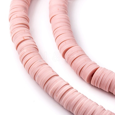 Handmade Polymer Clay Beads Strands CLAY-R089-8mm-Q087-1