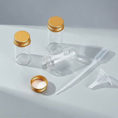 Round Glass Storage Containers for Cosmetic GLAA-BC0001-12A-1