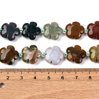 Natural Ocean Jasper/Ocean Agate Beads Strands G-D475-02D-1
