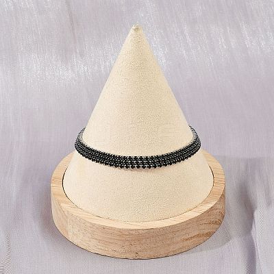 304 Stainless Steel Rhinestone Cup Chain Bracelets for Women BJEW-Z143-23P-02-1
